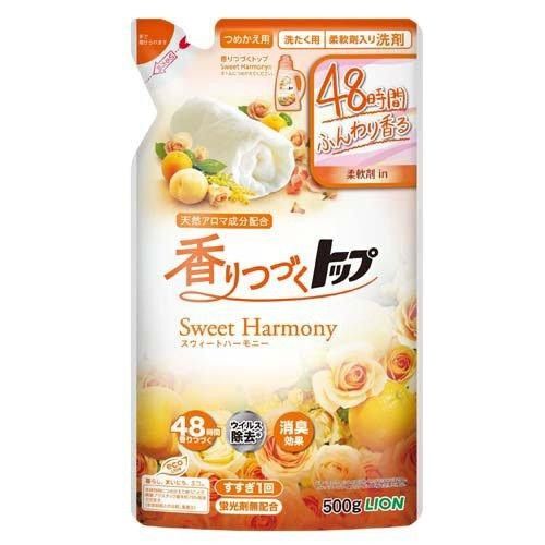 LION Top Sweet Harmony Рідкий засіб для прання, фруктово-квітковий аромат, поповнення 500 г