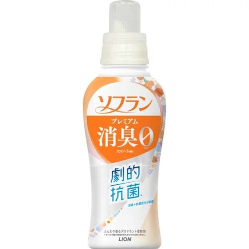 LION Soflan Premium Deodorizer Кондиціонер для білизни, аромат квіткове мило, 510 мл
