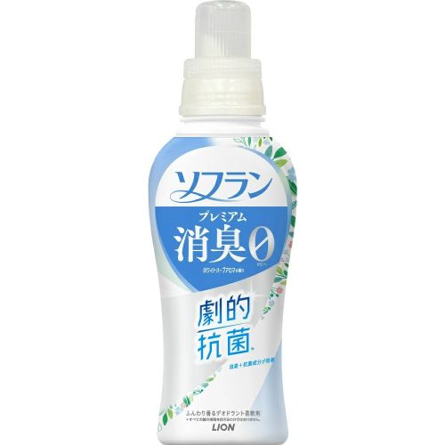 LION Soflan Premium Deodorizer Кондиціонер для білизни, аромат лугових трав, 510 мл