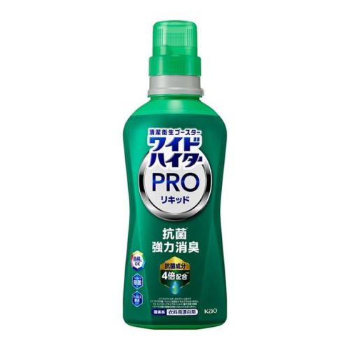 Kao Wide Haiter PRO Antibacterial Антибактеріальний кисневий відбілювач для білих і кольорових тканин, квітковий аромат, 560 мл