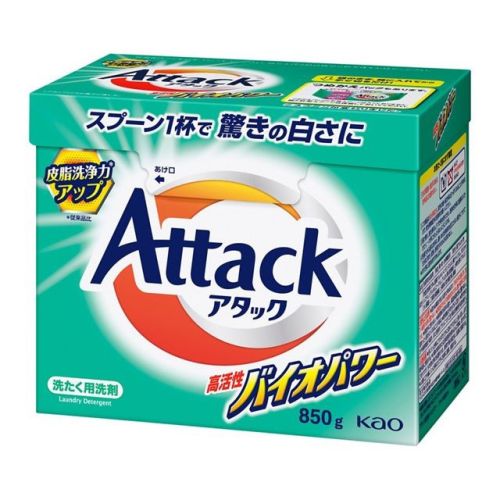 Kao Attack Highly Active Bio Power Пральний порошок з ферментами, 850 г