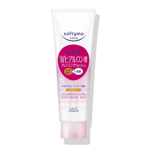 KOSE Softymo Cleansing Wash Очищуючий засіб для вмивання і демакіяжу з гіалуроновою кислотою, 190 г