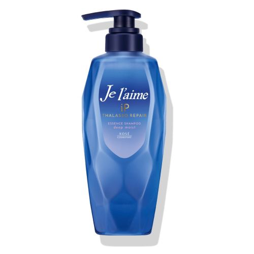 KOSE Je laime iP Thalasso Repair Essence Shampoo Deep Moist Відновлюючий зволожуючий шампунь, аромат цитрус/квіти, 480 мл
