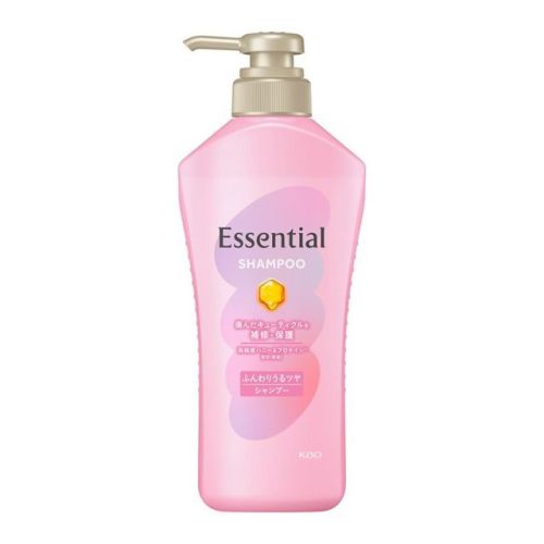 Као Essential Shampoo Soft and Shiny SR Шампунь для блиску і гладкості волосся, з дозатором, 450 мл