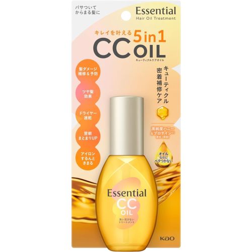 Као Essential CC Oil Багатофункціональна олія для догляду за волоссям, 60 мл