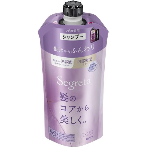 Као Segreta Shampoo Soft Шампунь для обєму зрілого волосся, поповнення 340 мл