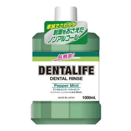 Rocket Soap Dentalife Peppermint Ополіскувач для ротової порожнини гігієнічний, мята, з ксілітом та ерітрітом 1000 мл