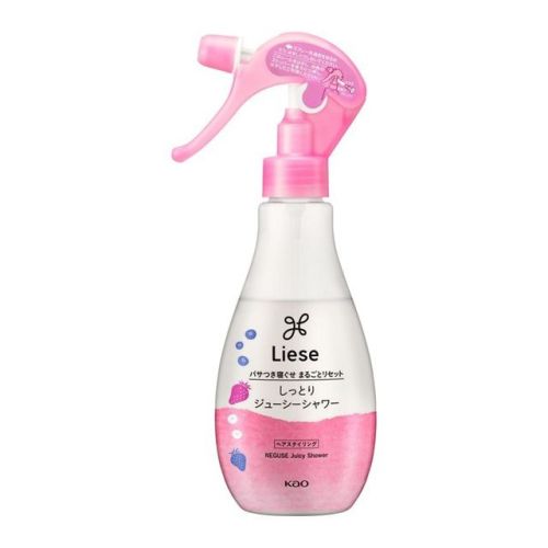 Као Liese Moist Juicy Shower Зволожуючий спрей для неслухняного волосся, аромат ягід, 200 мл