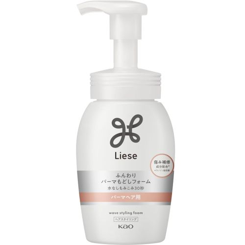 Као Liese Fluffy Perm Reversal Пінка для відновлення локонів після хімічної завивки, 200 мл