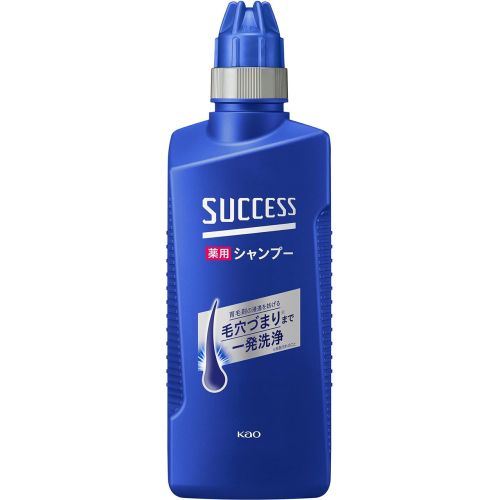Као Success Medicated Shampoo Extra Cool Освіжаючий шампунь від лупи, аква-цитрусовий аромат, 400 мл
