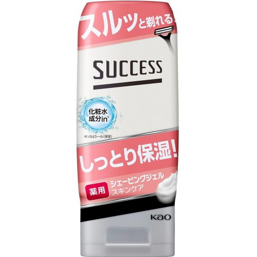Као Success Medicated Shaving Gel Skin Care Зволожуючий гель для гоління, для сухої шкіри, 180 г