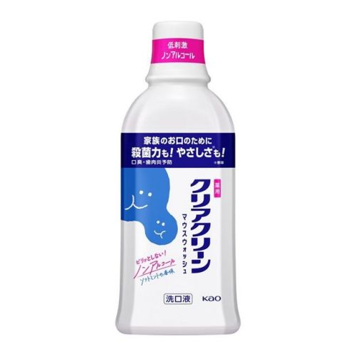 Као Clear Clean Mouthwash Ополіскувач для ротової порожнини, смак мяти, 600 мл