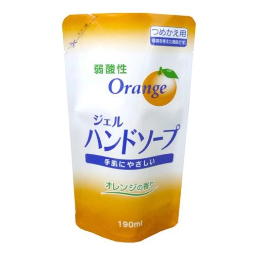 Rocket Soap Animo Gel Hand Soap Гель-мило для рук зі слабкою кислотністю, аромат апельсину, поповнення 190 мл