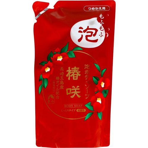 Rocket Soap Foaming Body Soap Tsubaki Saki Пінисте мило для тіла, поповнення, 480 мл