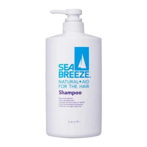 Shiseido Sea Breeze Shampoo Освіжаючий шампунь з амінокислотами, з дозатором, 600 мл