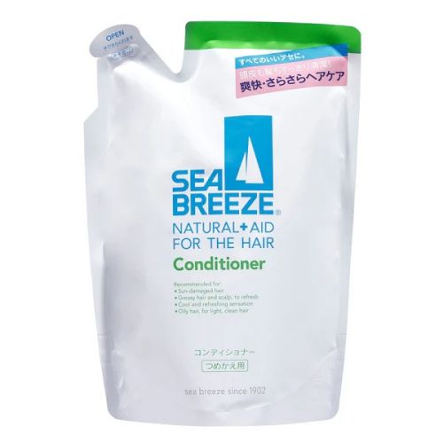 Shiseido Sea Breeze Conditioner Освіжаючий кондиціонер з амінокислотами, поповнення 400 мл