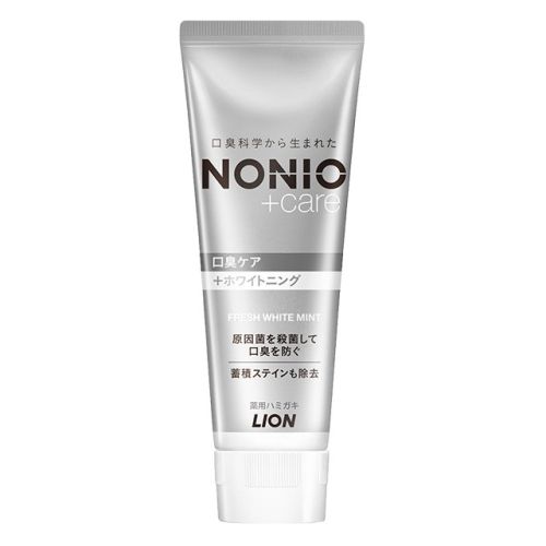 LION NONIO Plus Whitening Відбілююча зубна паста, свіжа мята, 130 г