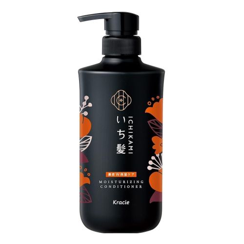 Kracie Ichikami Dense Double Moisture Care Conditioner Кондиціонер для зволоження і блиску волосся, з дозатором, 480 г