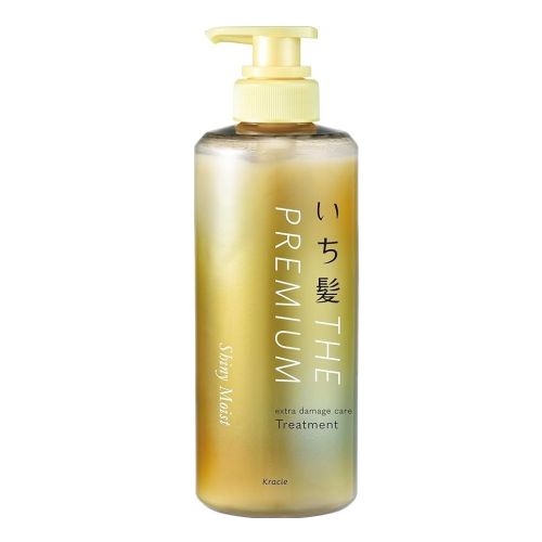 Kracie Ichikami THE PREMIUM Extra Damage Care Treatment Shiny Moist Догляд для пошкодженого волосся, зволоження і блиск, 480 г
