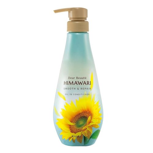 Kracie Dear Beaute HIMAWARI Oil-in Conditioner Smooth & Repair Відновлюючий кондиціонер для гладкості волосся, 500 г