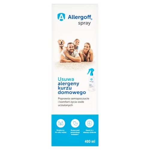 Спрей Аллергофф (Allergoff), 400 мл, Польща