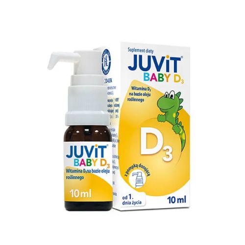 Дитячий вітамін D3 Ювіт Бебі (Juvit Baby) на масляній основі, 10 мл