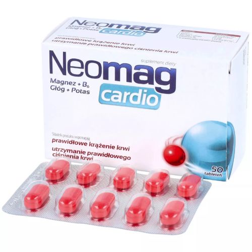 Неомаг Кардіо для серця (NeoMag Cardio), 50 таблеток