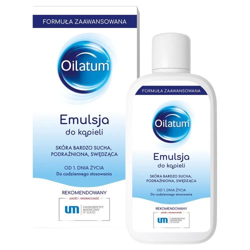 Емульсія для ванни Ойлатум (Oilatum), для сухої та атопічної шкіри, 400 мл