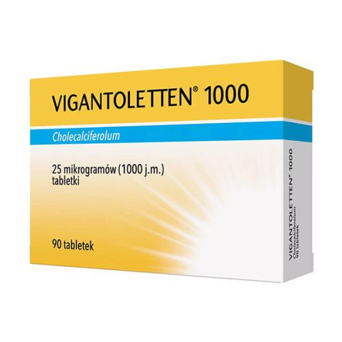 Вігантолеттен 1000 (Vigantoletten), Вітамін Д3, 90 табл.