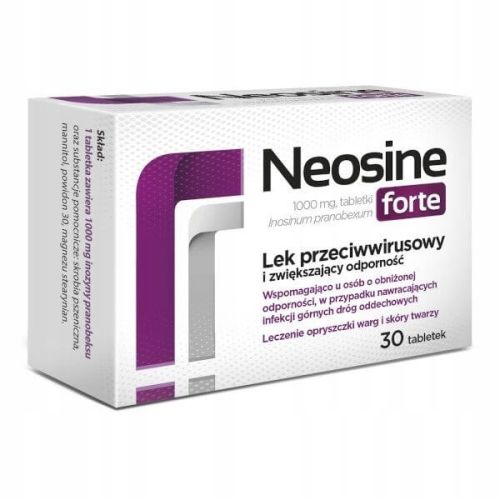 Неозин Форте (Neosine Forte) 1000 мг, противірусне, 30 таблеток