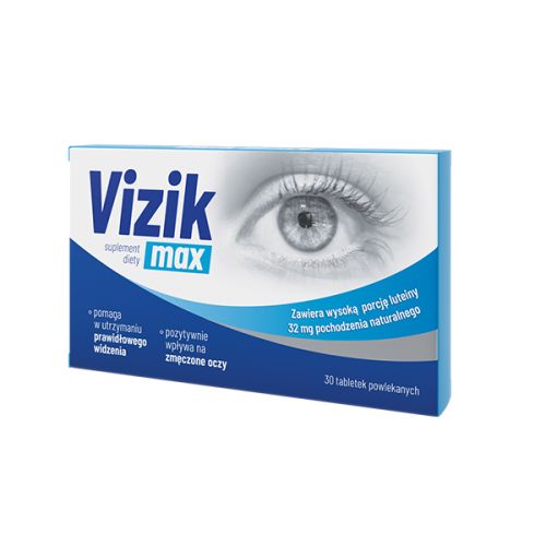 Вітаміни для очей Візік Макс (Vizik Max), 30 табл, Польща