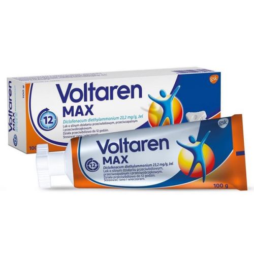 Гель Вольтарен Макс (Voltaren MAX), 100 г
