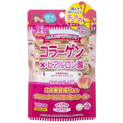 Japan Gals Колаген, гіалуронова кислота та плацента, 180 таблеток на 30 днів