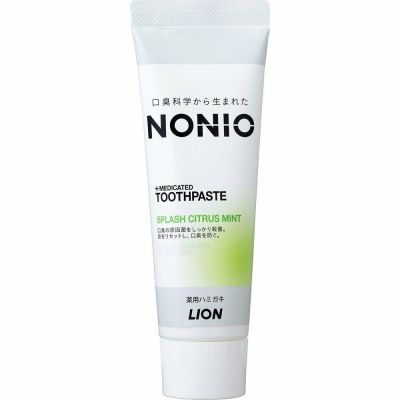 Lion Nonio Hamigaki Splash Citrus Mint Профилактическая зубна паста 130 г