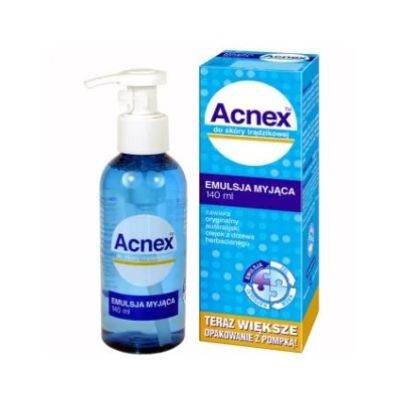 Acnex Емульсія для очищення шкіри склонной к акне з олією чайного дерева, 140 мл