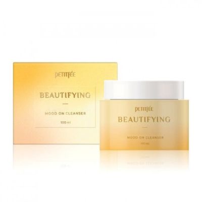 Petitfee beautifying mood on cleanser Очищувальний бальзам для обличчя з олією камелии, 100 мл