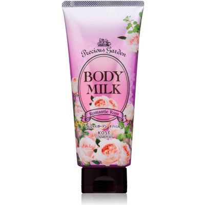 KOSE Precious Garden Молочко для тіла з цінними оліями Романтическая роза, 200 г