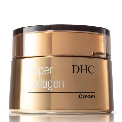 DHC Super Collagen Cream Крем з дипептидом-8, вітаміном З, екстрактом Майтаке, скваланом, олією жожоба 50 г