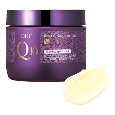DHC Q10 Beauty Essence Hair Care Плотная косметическая маска для антивікового догляду за волоссям 180 г