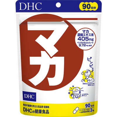 DHC MACA Мака перуанская, екстракт гуарана, цинк, селен, афродизиак, енерджайзер, 270 кап на 90 днів