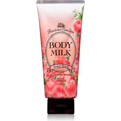 KOSE Precious Honey Peach Молочко для тіла з цінними оліями і медово-персиковим ароматом 200 г