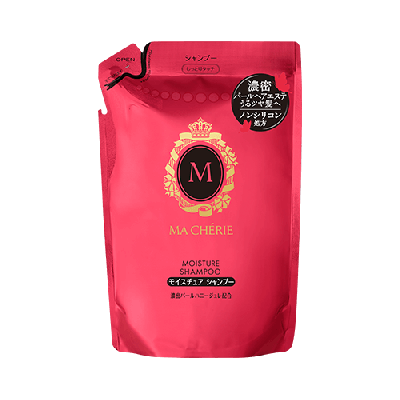 Shiseido Ma Cherie Moisture Відновлювальний зволожувальний шампунь з жемчугом, придает блиск, чудовий запах 380мл