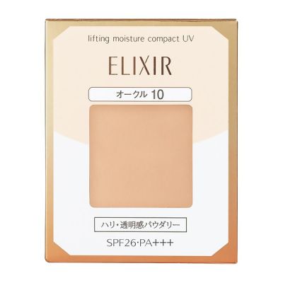 Shiseido Elixir Superieur Lifting Moisture Compact UV SPF26/PA+++ Блок компактної пудри #10 Pink Ochre, 9.2 г