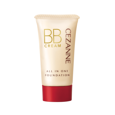 Cezanne BB Cream All in one Foundation SPF23/PA++ ВВ крем 80% ингредиентов сироватки #01 светлая охра 40 мл