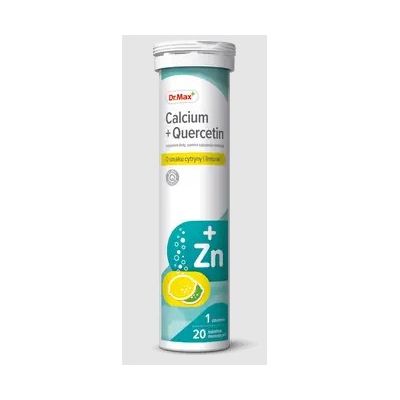 Dr.Max Calcium + Quercetin кальцію лактат, кверцитин та цинк, 20 шипучих таблеток зі смаком лимона на 20 днів. До 07/2025 (арт. Dr.Max1916) – Замовити в Україні