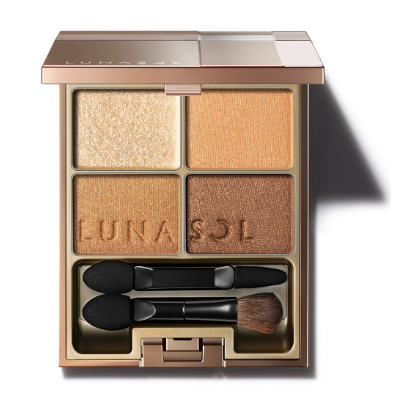 Kanebo LUNASOL Skin Modeling Eyes 02 Бежево-оранжевие тени для повік, 6, 7 г