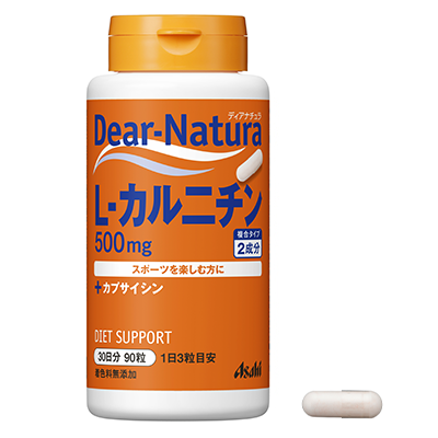 Asahi Dear Natura Style L Карнитин 500 мг і капсаицин 14 мг, 90 капсул на 30 днів