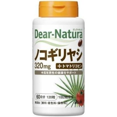 Asahi Dear Natura Saw Palmetto, Екстракт з пальметто, ликопин, 120 мягких капсул на 60 днів