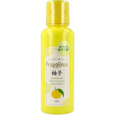 PROPOLINSE Еліксир для зубів з прополісом, екстрактом зеленого чаю та освіжальним ароматом юдзу, 150 мл