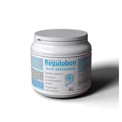 Bonimed Regulobon Шелуха семян подорожника, клетчатка овса, инулин цикория, пробиотики, 200 г